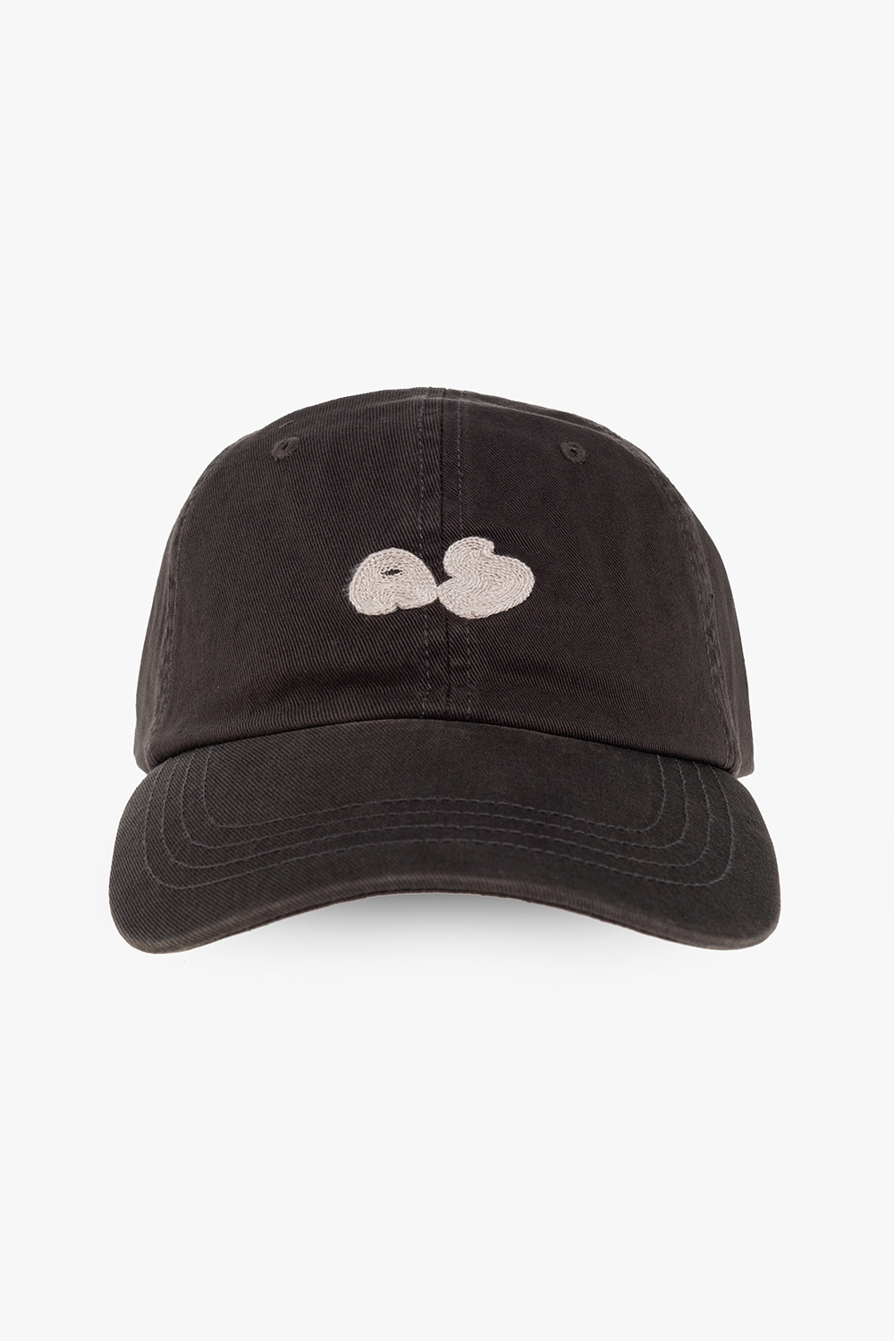 Grey Baseball cap with logo Acne Studios